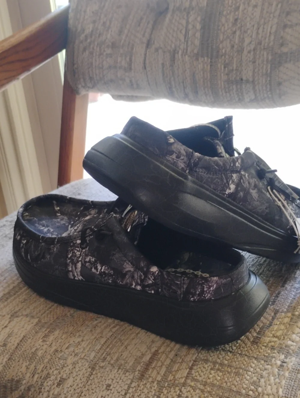 Hey Dude Jelly Roll Black Camo